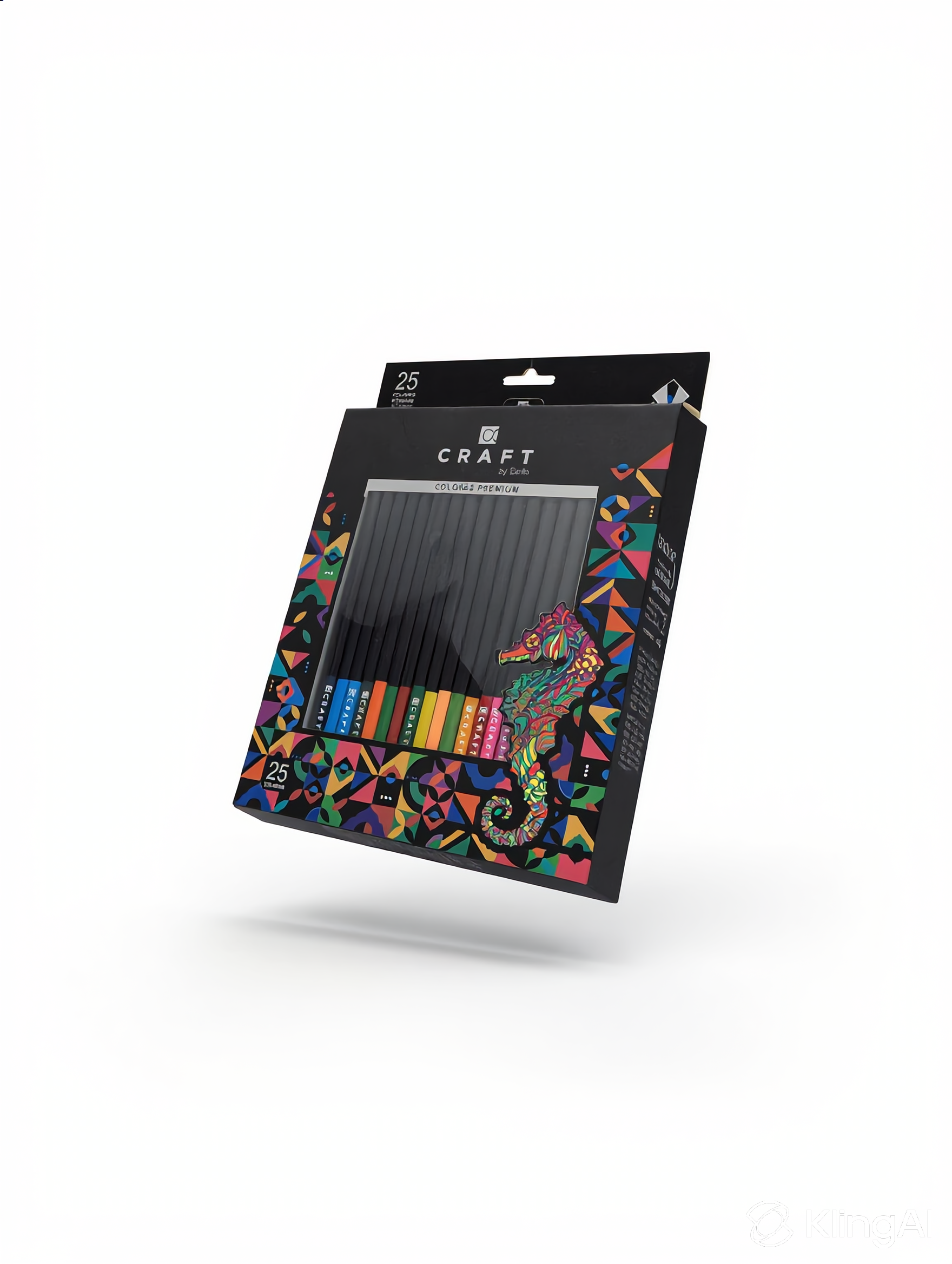 CRAFT by Estilo Premium Colored Pencils – Box of 25