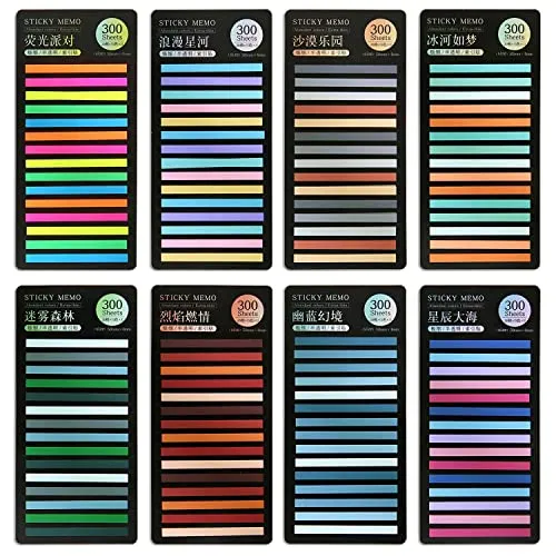 Transparent Repositionable Highlighting Tape – Writable Long Strips