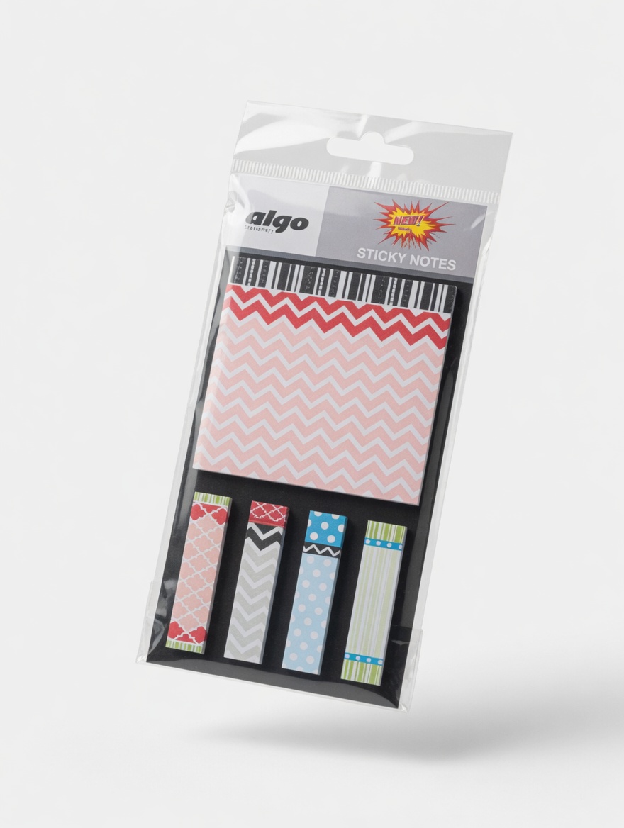 Kawaii Sticky Notes – Set of 8 Assorted Designs