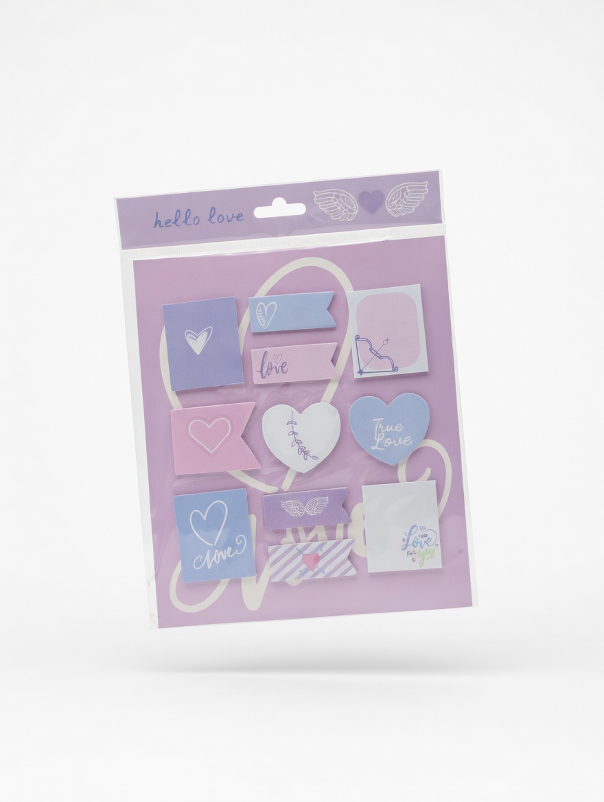 Love Sticky Notes & Page Markers – Assorted Designs