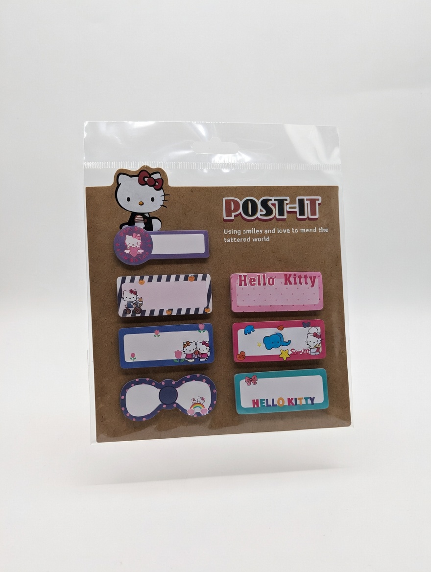 Kawaii Hello Kitty Sticky Notes – Multi-Size Adhesive Notes