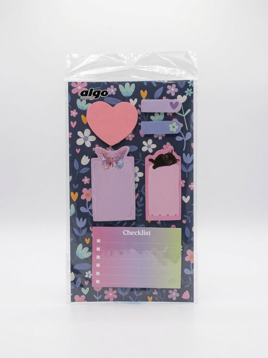 Assorted Sticky Notes Set
